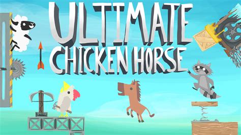 Ultimate Chicken Horse - Hurjaa hevosten ja kanojen kilpailuja epätavallisilla ratoilla!